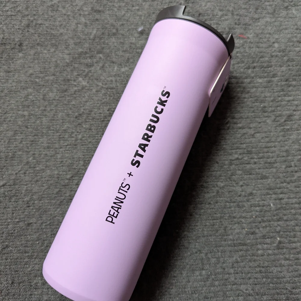 Starbucks Asia lavender 16oz Snoopy Tumbler BNWT